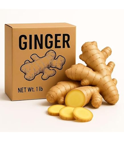 Amazon.com: Fresh Ginger Root 7oz (200g) – Whole Raw Ginger