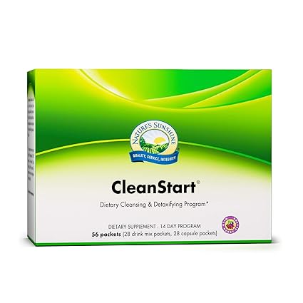 Natures Sunshine Cleanstart Wild Berry 14 Day Full Body Detox Supports Increased Energy Weight Loss And Detox
