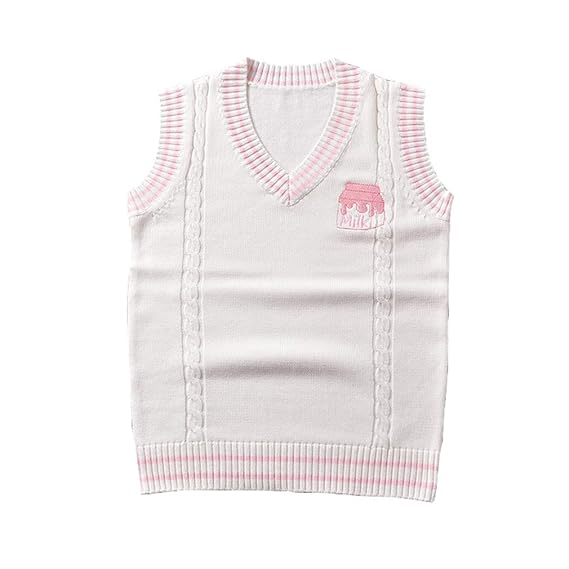 Amazon Co Jp おしゃれ 可愛い レディーズ ニット ベスト 綿
