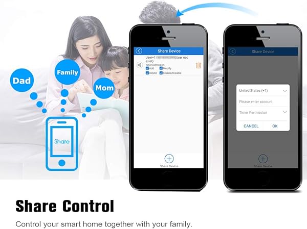 eWeLink Enchufe Inteligente WiFi EU Tipo E Soporte Control Remoto Funcin de Temporizacin Control de Voz Compatible con Amazon Alexa y para Google Home IFTTT