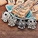 HOUSWEETY Aromatherapy Essential Oil Diffuser Necklace - Locket Pendant,6 Refill Pads