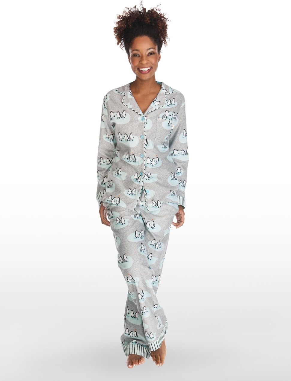 Munki Munki Ladies’ Flannel PJ Set