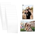 CHONOVO 20 Pcs Sublimation Photo Blanks 8x10 Inch Metal Sublimation Sign Blanks Aluminum Sublimation Blank DIY Photo Sign Wall Frame Poster for Living Room Bedroom White(Thickness 0.45mm)