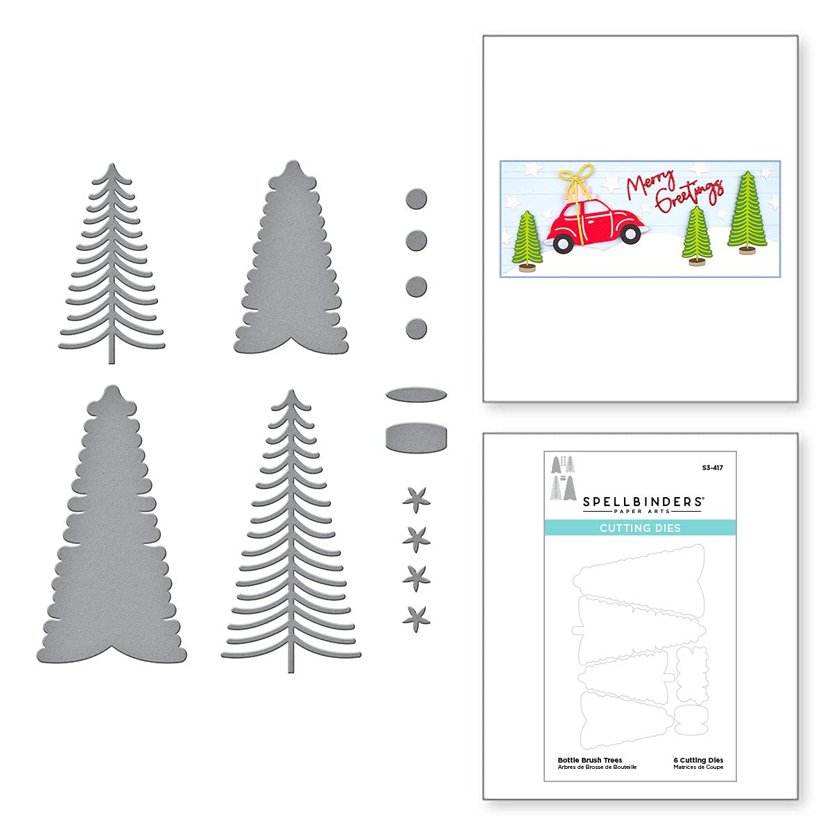 SPELLBINDERS Bottle Brush Trees