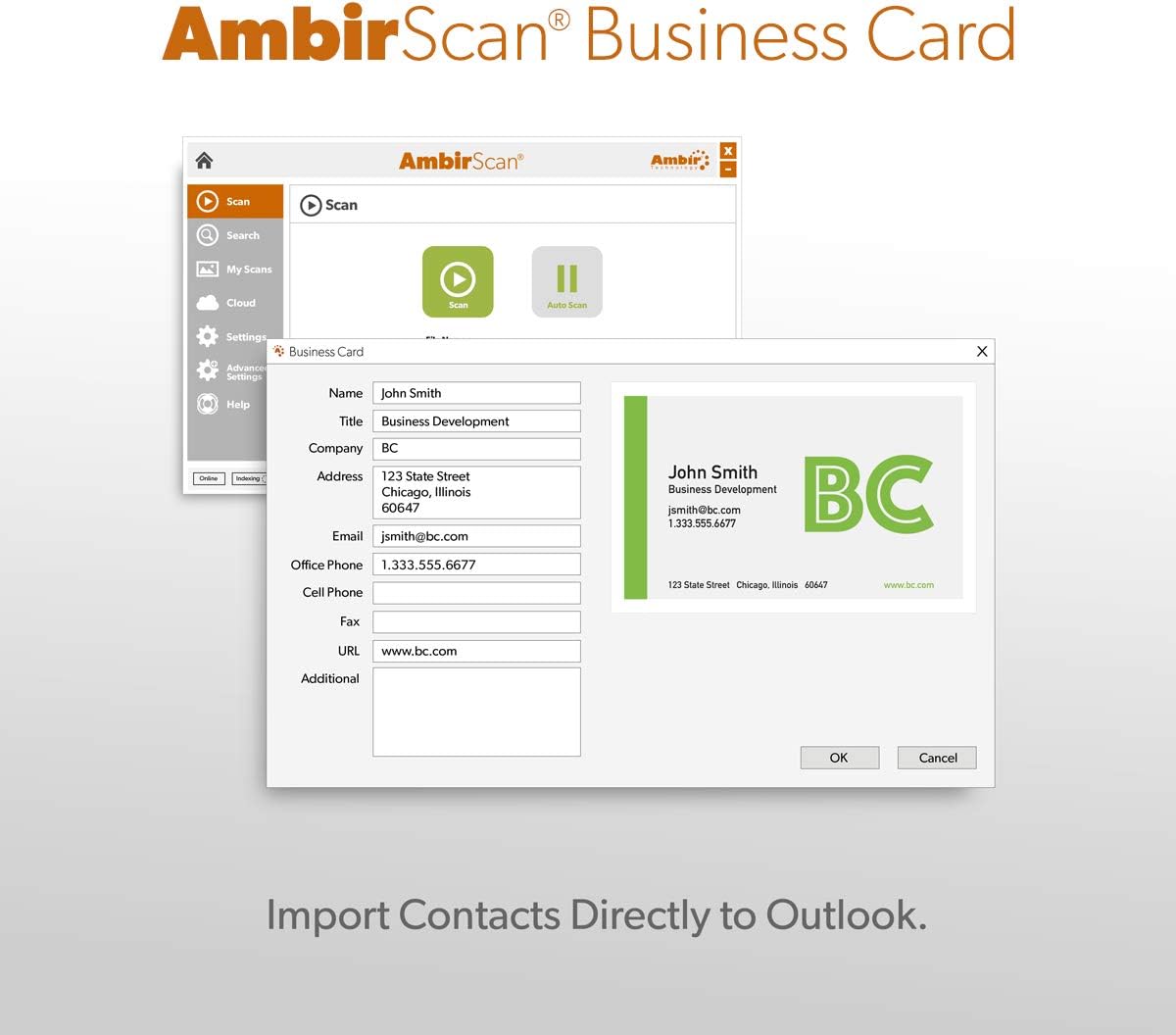 Ambir ImageScan Pro 667 Simplex Card Scanner: Camera & Photo