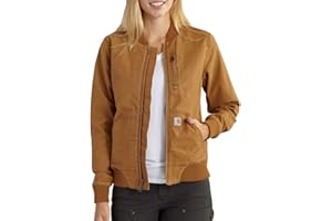 Carhartt womens Rugged Flex Relaxed Fit Canvas Jacket