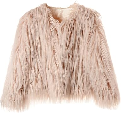 amazon pink fur coat