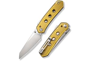 CIVIVI Vision FG Pocket Knife for EDC, Superlock Folding Knife with 3.54" Reverse Tanto Nitro-V Blade Ultem Handle, Ideal Gift for Men Women C22036-5