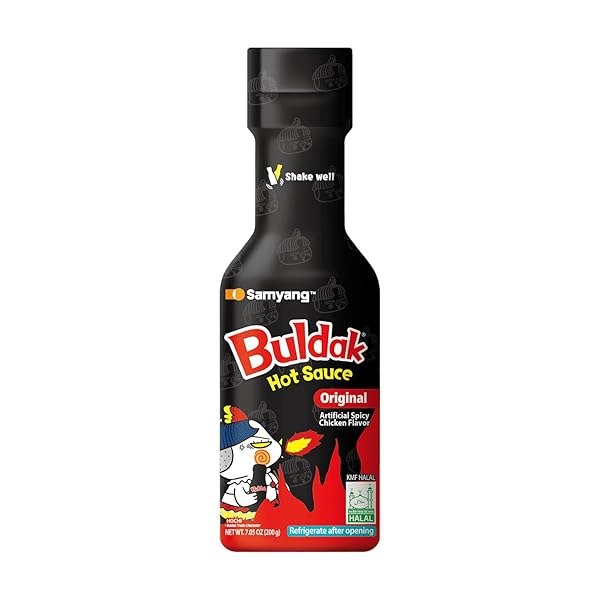 SAMYANG BULDAK HOT SAUCE – ORIGINAL, KOREAN SPICY HOT CHICKEN FLAVOR SAUCE [5.57 FL OZ (200G) X 1 PACK]
