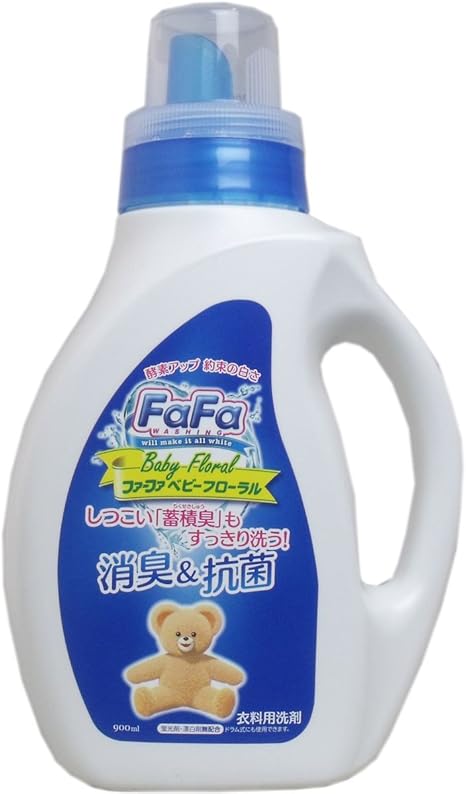 Amazon お徳用 5 セット ファーファ 液体衣料用洗剤 ベビーフローラルの香り 900ml 5セット ファ ファ 液体洗剤