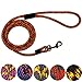 Downtown Pet Supply DTPS, Durable Dog Rope Leash, 6’ feet, Red, Mountain Climbing Rope Leash