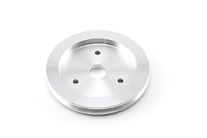 PROCOMP ELECTRONICS Speedmaster PCE239.1001 Compatible with Chevy BBC 454 Billet Aluminum Short Water Pump Swp 1 Groove Crank Pulley