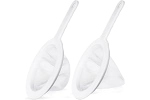 SHINEKOO 2pcs Shrimp Brine Collector Net Separator Artimia Harvest Sieve Strainer for Filter Brine Shrimp Hatchery Fry Brine Shrimp Eggs for Hatching Baby Fish Separator