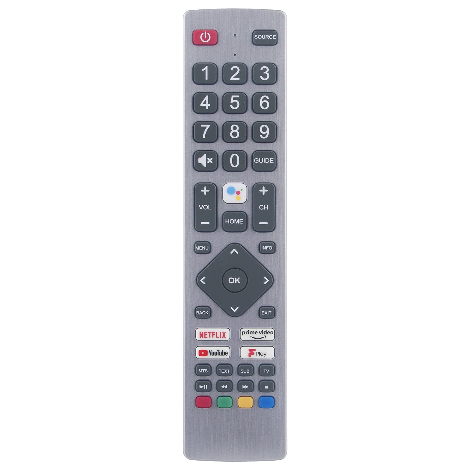 SHWRMC0134 SHW/RMC/0134 Remote Replacement for TV 4T-C50BL2IF2AB 50BL2KA 50BL3KA 50BN4KA for Polaroid POF/RMC/0004,for Bush BUF/RMC/0114,for Blaupunkt BLF/RMC/0015,for Technika TEF/RMC/0014