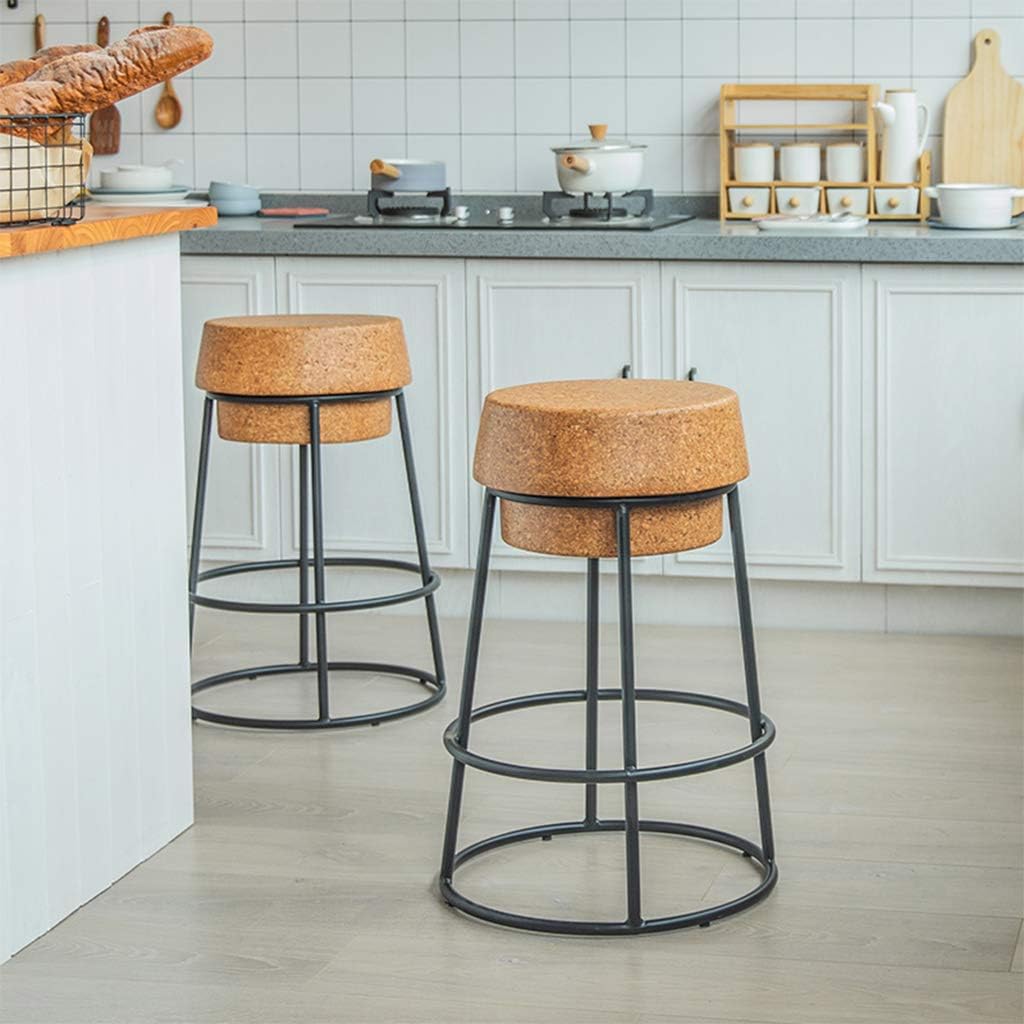 Ttbdy Tabouret De Bar Creatif Tabourets Hauts En Fer Forge Siege Liege Coussin Bar Moderne Minimaliste Chaise Loisirs Chaise Haute Pour Restaurants A Domicile Cuisine Et Maison Bar Centroarco Com