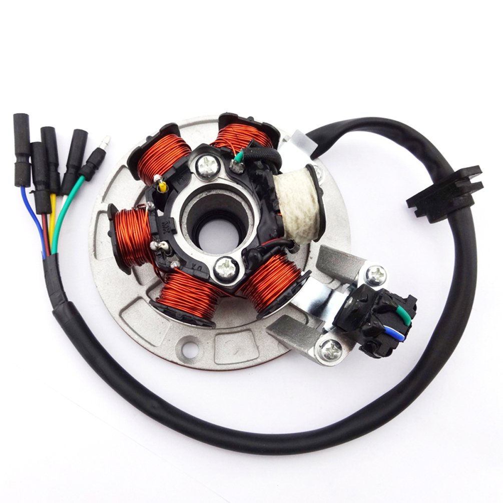 Статор питбайка. New 110 статор. Катушка генератора кайо 140. Зажигание на питбайк 125 кубов. Zs1p62yml-2 (w190) ^.