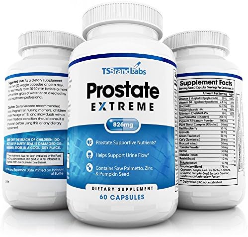1 Best Prostate Extreme Formula Cleanse Pills 826 mg Support 45% Plant Sterol Mega Strength &amp; 45% Saw Palmetto Urine Flow Zine With Pumpkin Seed, Pygeum Health Care Supplements For Men