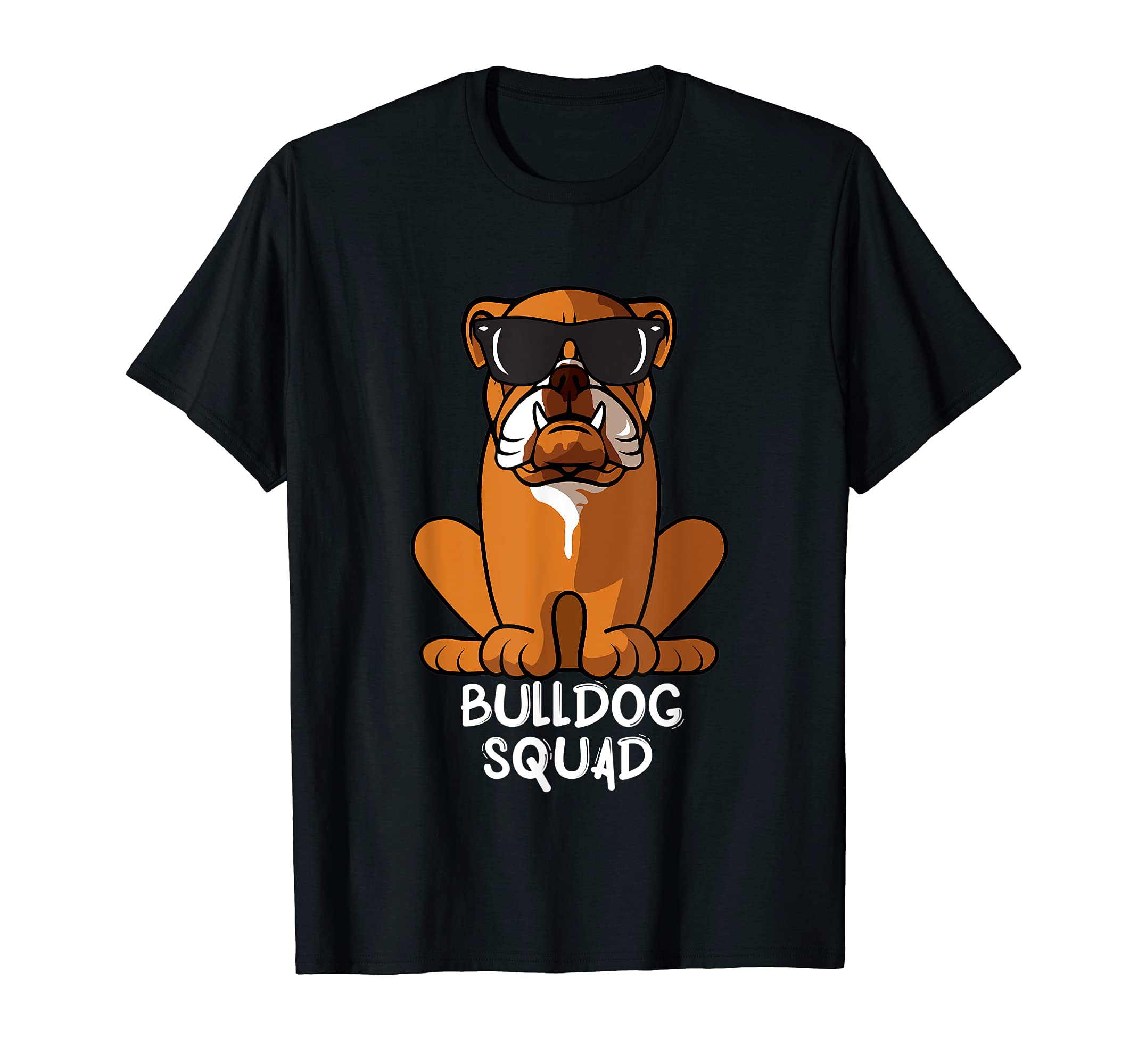 Cool Bulldog Squad Dog Mom Dog Dad T-Shirt