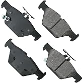 Akebono Brake Pad Set, grey (ACT1808)