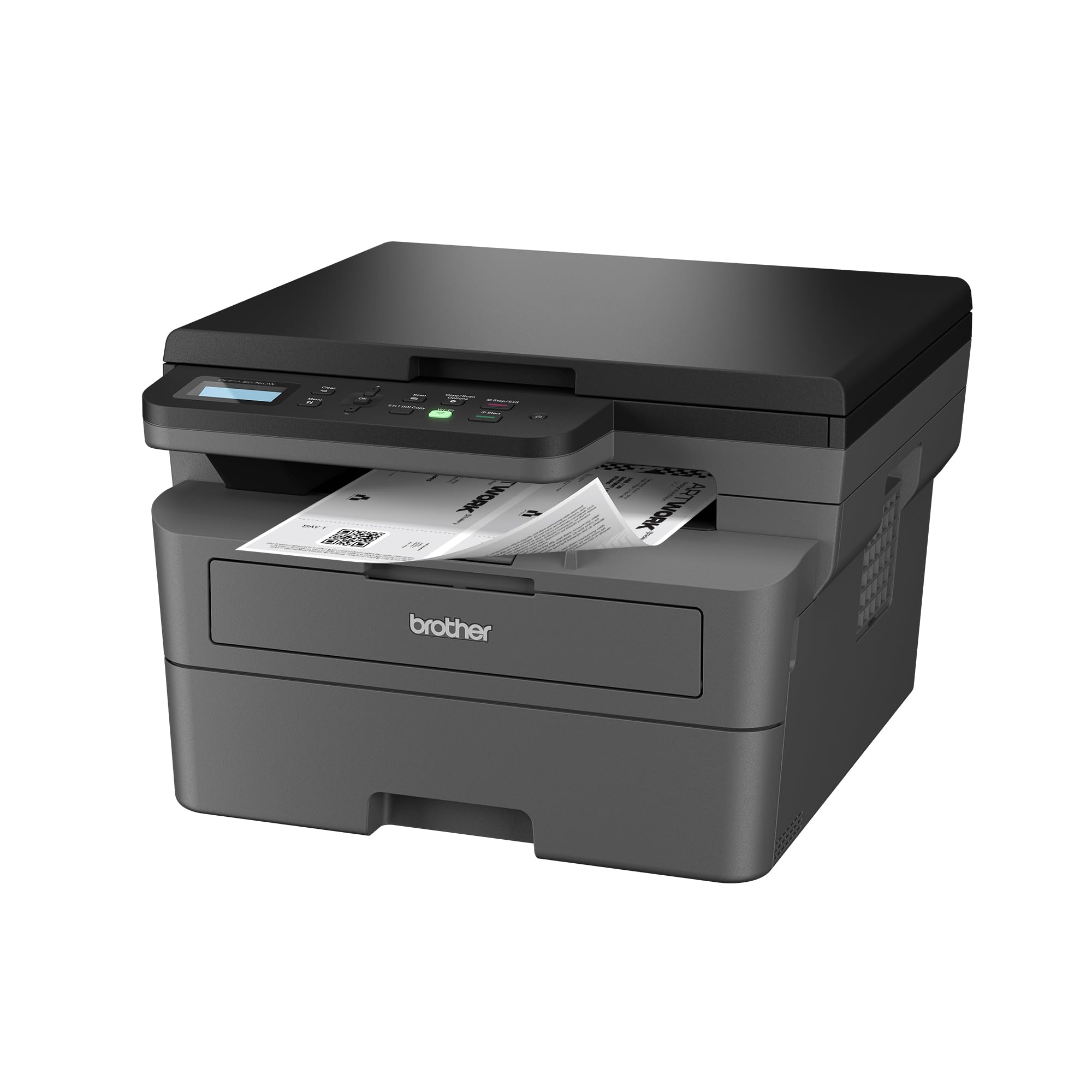 Brother DCP-L2627DWE 3-in-1 Monochrom-Laser-Multifunktionsdrucker 32 ppm Automatischer Duplexdruck 2-zeiliges LCD-Bedienfeld WLAN