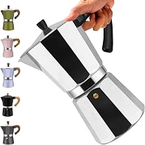 14 Cup Aluminum Moka Pot Stovetop Espresso Coffee Maker
