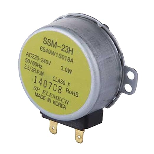 Spares2go SSM-23H tipo cristal Tocadiscos placa Motor (3.0 W) para ...