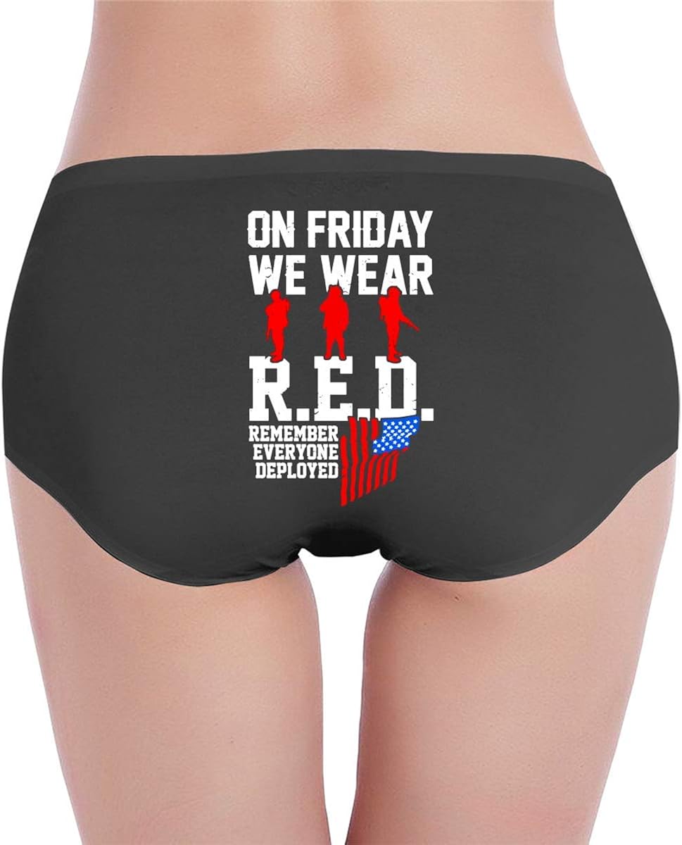 ster Womens Proud Army Veteran Seamless Underwear, Sexy Breathable Brief Panty Amazon.co