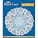 Royal Lace Fine Quality Paper Products, Medallion Lace Round Paper Doilies, 12-Inch, White, Pack of 8 (B23006)