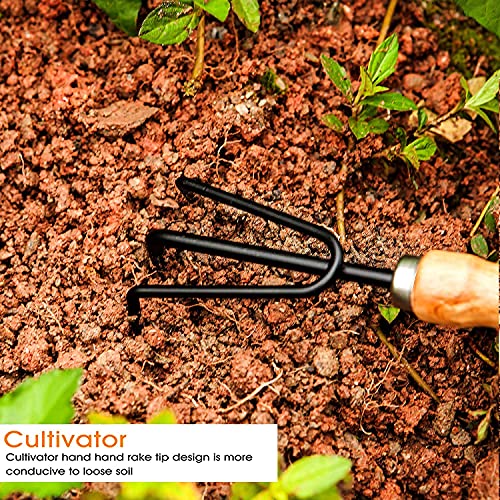 Garden Tool Set 3 Piece Aluminum Lightweight Gardening Tools with