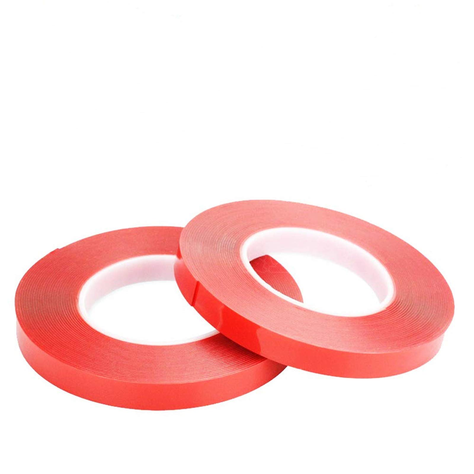 LLPT Double Sided Tape | 2 Rolls x 164ft | 5mm 10mm | for Phone Repair LCD Screen Repair Sticker Of Phone Electronics Crafting Ultra Thin Strong PET Adhesive