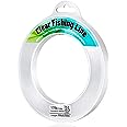 Fishing Wire, Mckanti Fishing line Clear Nylon String 1640 FT Invisible Hanging Beading Wire Strong Abrasion Resistant monofi