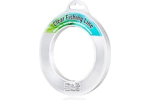 Fishing Wire, Mckanti Fishing line Clear Nylon String 1640 FT Invisible Hanging Beading Wire Strong Abrasion Resistant monofi