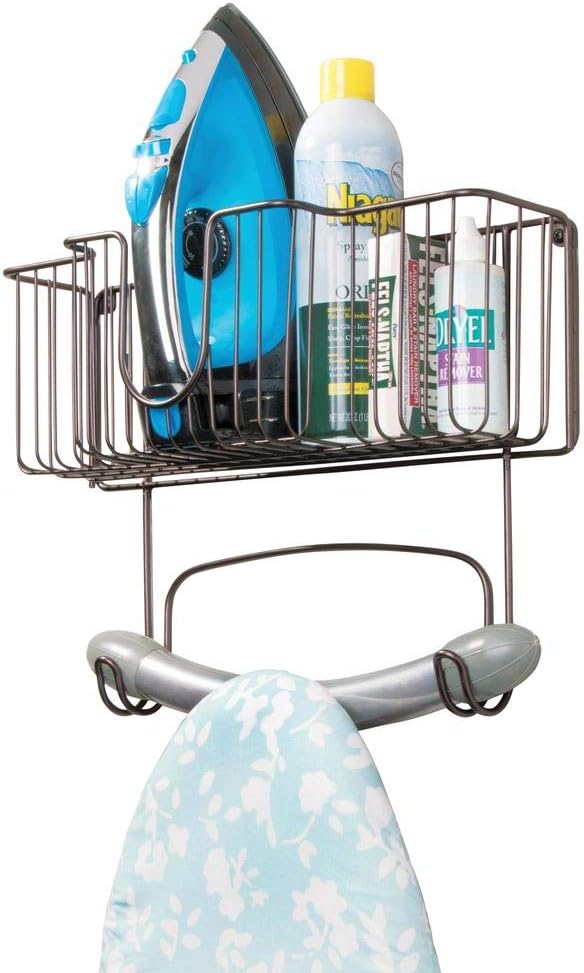 Amazon.de: mDesign Bügelbretthalterung zur Wandmontage - Bügelbrett