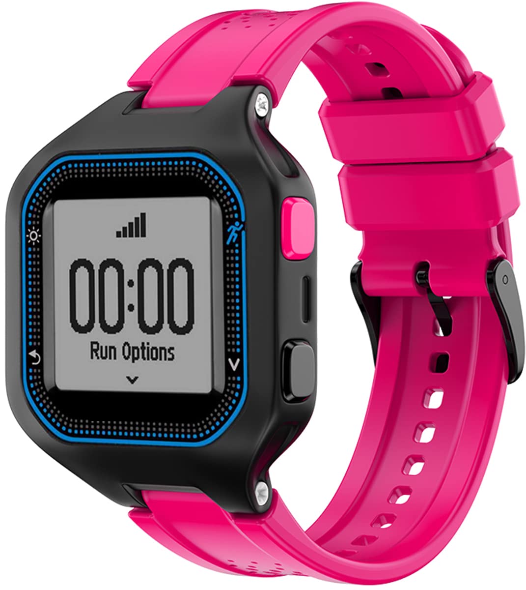 Shieranlee Forerunner 25 Strap Small,Smart Watch Replacement Band Replacement Silicone Wrist Band Strap For Garmin Forerunner 25 Small GPS Running Watch