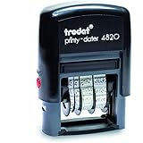 Trodat Printy 4820 Stamp, ISO Option, 4 mm, Black