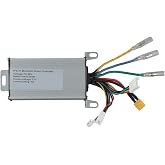 36V 350W 15A Electric Scooter Controller Dashboard Accelerator Kit for 8.5 Inch E-Scooter, Aluminum Alloy Part