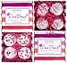 Bath Bombs Gift Set - Luxury Bath Fizzies - Lush Size 6 Ounce Natural Bath Balls - US Made - Love Bomb