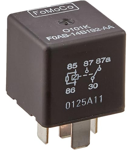 Relé Ford Gris F80b-14b192-aa Ford Focus 4 Pin / 12v / 70 A