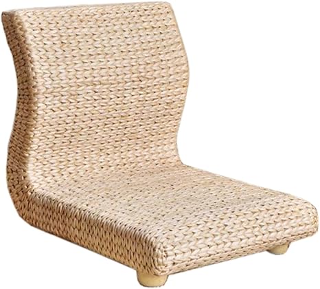 Amazon クッション クッションカバー 手作りのわら座 籐と部屋の椅子 フロアラウンジの椅子 窓の椅子 47 35 37cm ラグ カーテン ファブリック オンライン通販