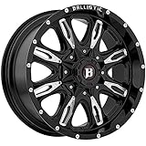 Ballistic Scythe 18 Black Wheel / Rim 6x135 & 6x5.5 with a -12mm Offset and a 100.4 Hub Bore. Partnumber 953890267-12GBX