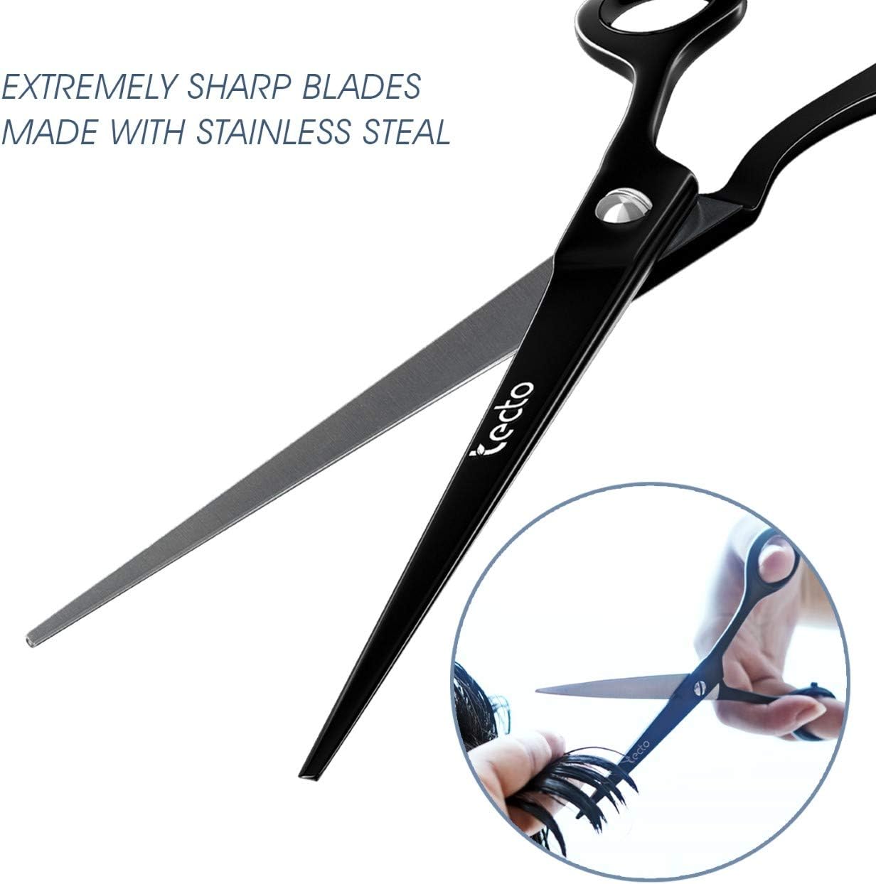 Tecto 6" Hair Dressing Scissors Sharp - Image 5