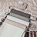 6 pack, Larnn S-shape Stainless Steel Hanger with 5 Layers storage rack for Clothes