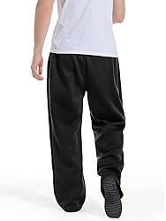 ZUGJAM Men's Baggy Sweatpants Wide Leg Lounge Sweat