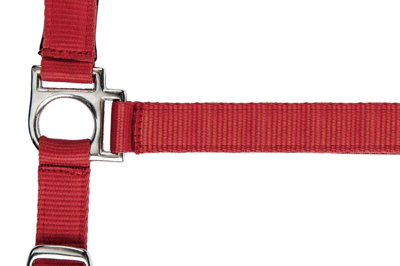 HKM Nylon Headcollar Flags with Carabiner Hook