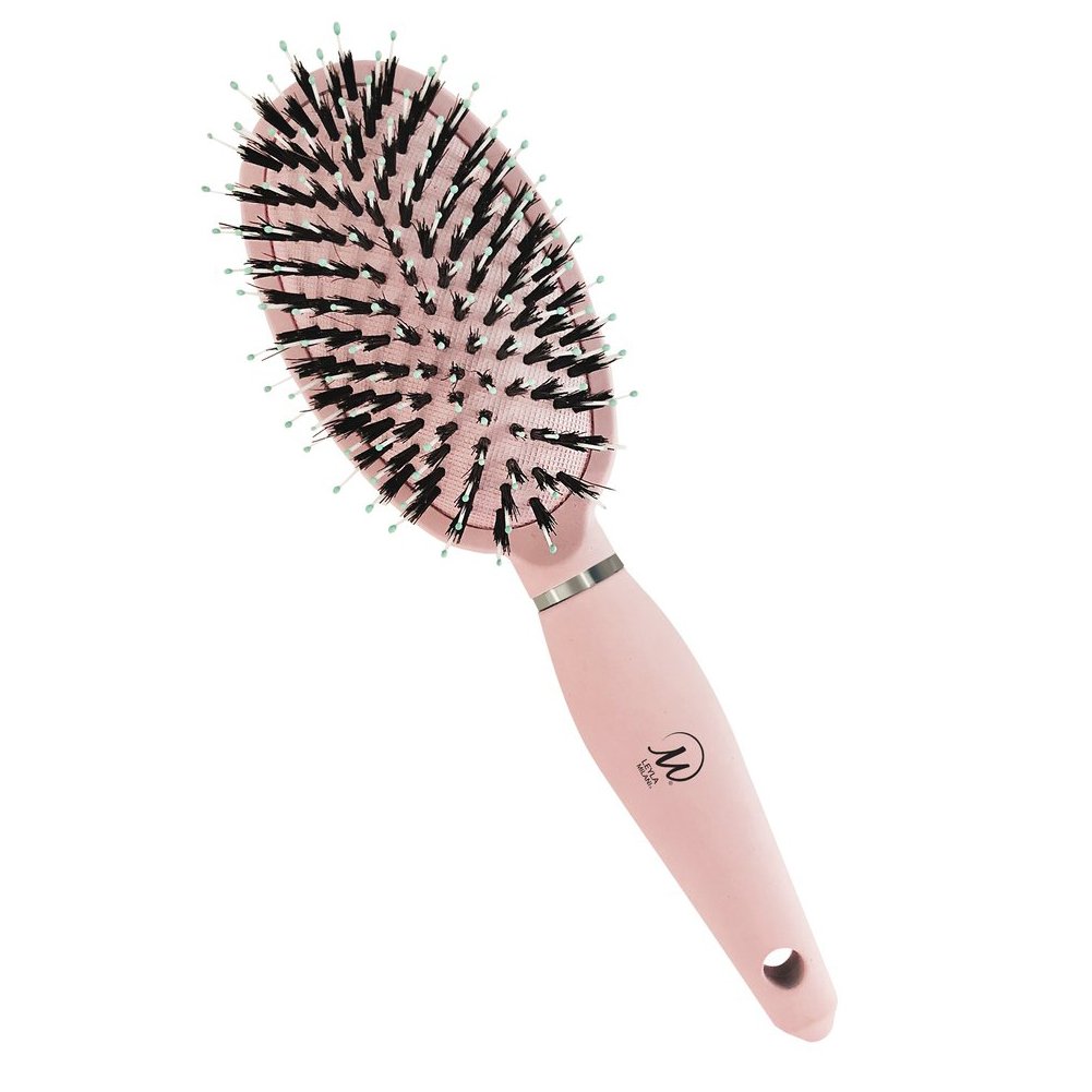 Leyla Milani Small Hair Brush Mini Miracle Brush Human Hair Detangler Travel