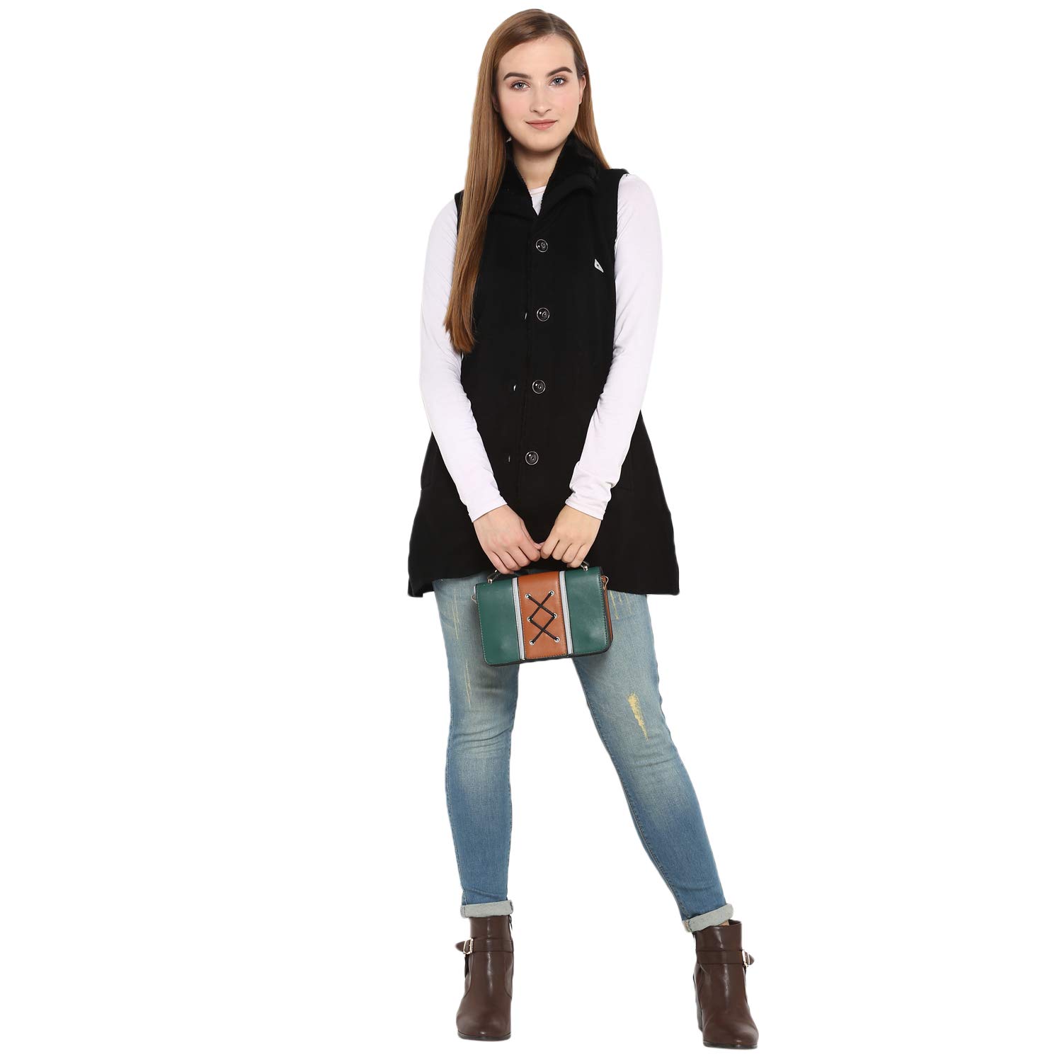 monte carlo black solid wool blend polo collar cardigan