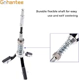 gohantee Engine Cylinder Hone 3/4-2-1/2" Deglazer 220 Grit Stones Flex Shaft view 4