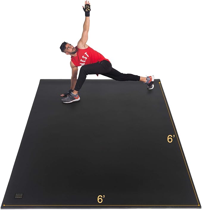 6x6 workout mat