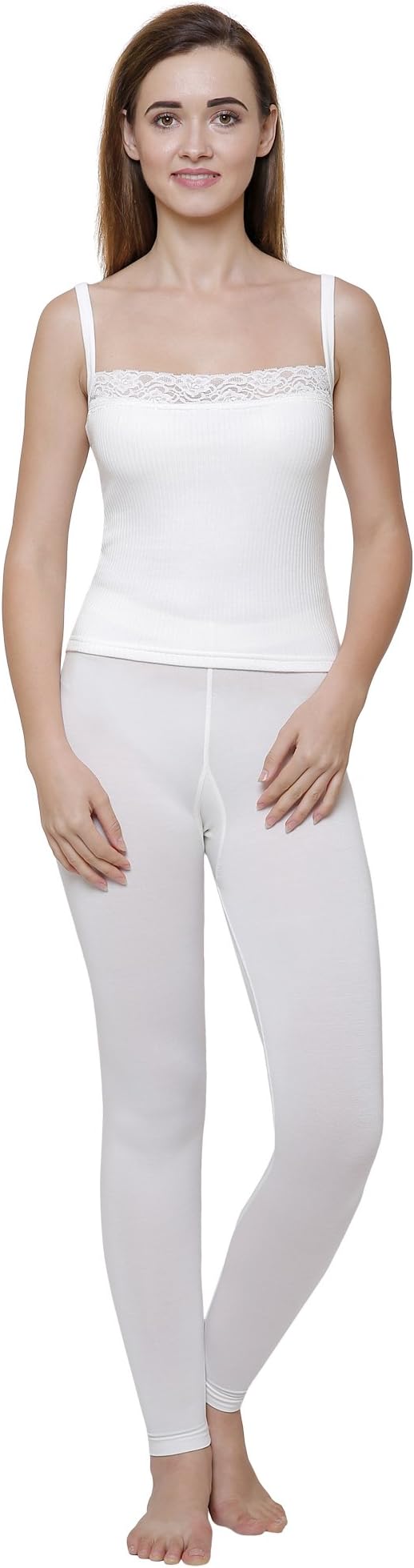 Ayaki by Bodycare Women’s Tailored Fit Thermal Leggings with Miyabi Fabric | THINNEST Yet Warmest | Concealed Elastic Waistband | Stay Warm Japanese Technology