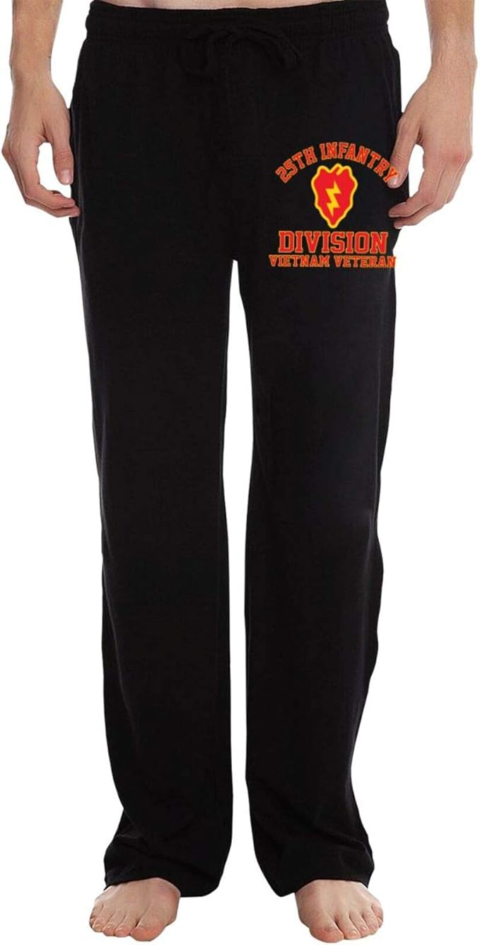 Us Army Veteran 25th Infantry Division Sweatpants Men's Pants Light